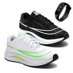 Kit 2 Pares Tênis Masculino Esportivo Para Treino ... - DMDAMANDO