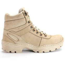 Bota Coturno Militar Areia Adventure Confortável 4... - Docvi Distribuidora