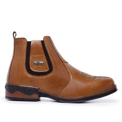 botina Texas masculina Couro Bota Peão Moderno RC ... - Docvi Distribuidora