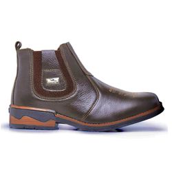 botina Texas masculina Couro Bota Peão Moderno RC ... - Docvi Distribuidora