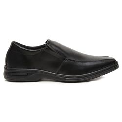 Sapato Social Masculino Preto Confort Ortopédico E... - Docvi Distribuidora