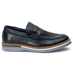 Sapato Casual Masculino Loafer Couro Maldivas Chum... - Docvi Distribuidora