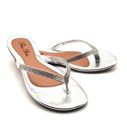 Sandália Feminina Rasteirinha Salto 2 Cm de Dedo 7... - Docvi Distribuidora