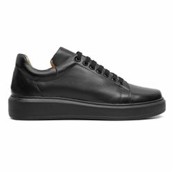 Sapato Casual Masculino Preto Pto Em Couro de Amar... - Docvi Distribuidora