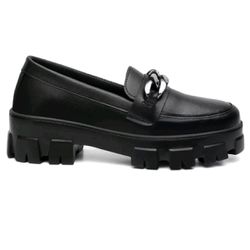 Mocassim Feminino Tratorado Oxford Tendência Chunk... - Docvi Distribuidora