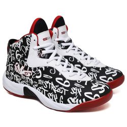 Tênis Basquete Six Street Infinity Preto Com Verme... - Docvi Distribuidora
