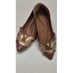 Sapatilha Marrom entrelaço triplo - DONAMOCA