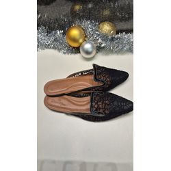 Sapatilha Mule Preta - DONAMOCA