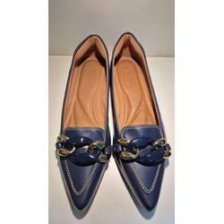 Sapatilha Azul com Corrente - DONAMOCA