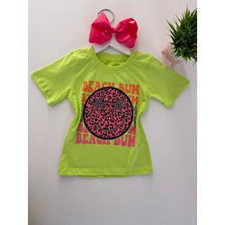 T-shirt Beach Verde - Dondokinha Kids