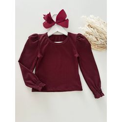 Blusa Luiza Cherry - Dondokinha Kids