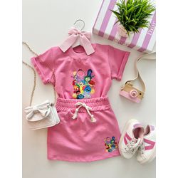 Conjunto Divertidamente Rosa - Dondokinha Kids