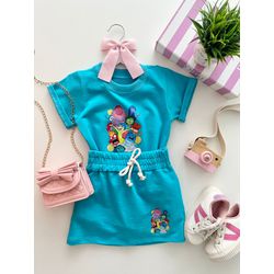 Conjunto Divertidamente Azul - Dondokinha Kids