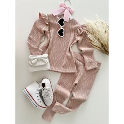 Conjunto Roberta Rose - Dondokinha Kids