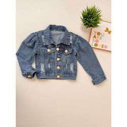 Jaqueta Jeans Tradicional - Dondokinha Kids