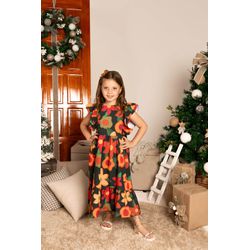 Vestido Clarice Verde - Dondokinha Kids