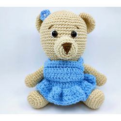 Ursinho Amigurumi - Doninha Laços