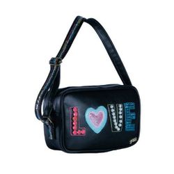Bolsa Love Preta - Doninha Laços