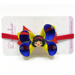 Faixa Princesa Branca de Neve P - Doninha Laços
