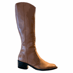 Bota Cano Alto Marrom Montaria - Donna Lu