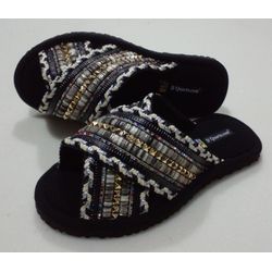 Chinelo Cruzado de Tiras Trabalhadas - 18 -ATB - D'QUARTOCOM