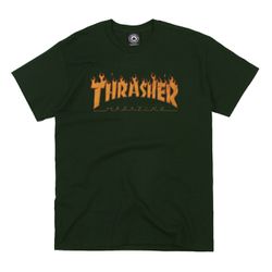 Camiseta Thrasher Halftone Green - 2683 - DREAMS SKATESHOP