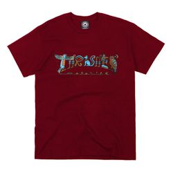 Camiseta Thrasher Hieroglyphics Burgundy - 3251 - DREAMS SKATESHOP