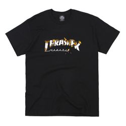 Camiseta Thrasher Intro Burner Black - 3252 - DREAMS SKATESHOP
