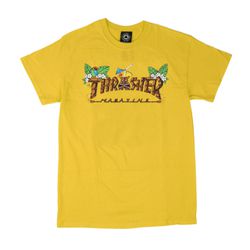 Camiseta Thrasher Tiki Amarelo - 3015 - DREAMS SKATESHOP