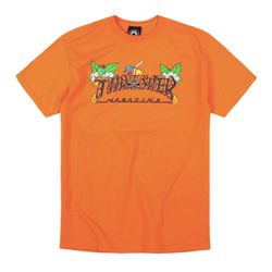 Camiseta Thrasher Tiki Laranja - 3015 - DREAMS SKATESHOP