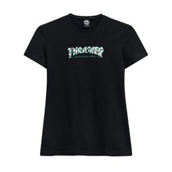 Camiseta Thrasher Feminina Roses Black - 3016 - DREAMS SKATESHOP