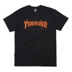 Camiseta Thrasher Halftone Black - 2683 - DREAMS SKATESHOP