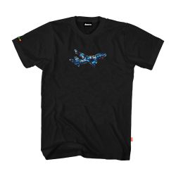 Camiseta Dreams Avião Black - 5104 - DREAMS SKATESHOP