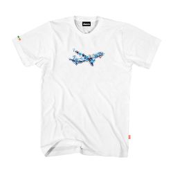 Camiseta Dreams Avião White - 5104 - DREAMS SKATESHOP