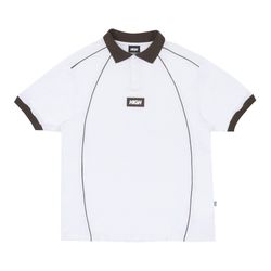 Camisa Polo High Attic White Brown - 5095 - DREAMS SKATESHOP