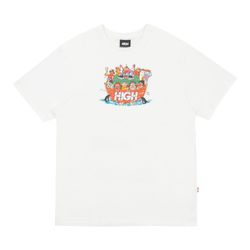 Camiseta High Tee Ark White - 5091 - DREAMS SKATESHOP