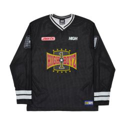 Jersey High Longsleeve Champion Black - 5135 - DREAMS SKATESHOP