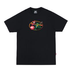 Camiseta High Tee Fire Start Black - 5011 - DREAMS SKATESHOP