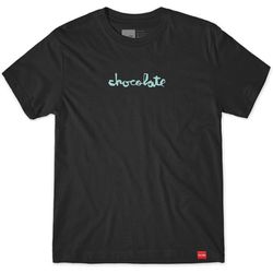 Camiseta Chocolate Tee Og Chunck Black - 5419 - DREAMS SKATESHOP