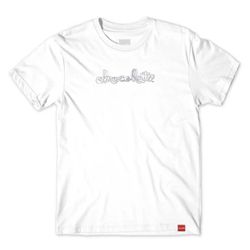 Camiseta Chocolate Tee Focus White - 5417 - DREAMS SKATESHOP