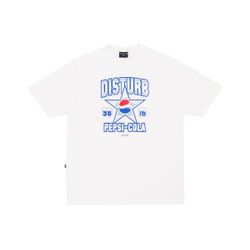 Camiseta Disturb Cola Star Off White - 5429 - DREAMS SKATESHOP