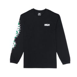 Longsleeve High Zipper Black - 5452 - DREAMS SKATESHOP