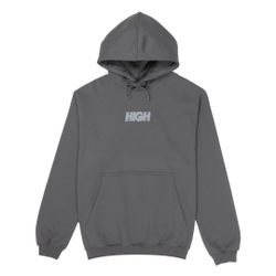 Hoodie High Reflective logo Dark Grey - 5453 - DREAMS SKATESHOP