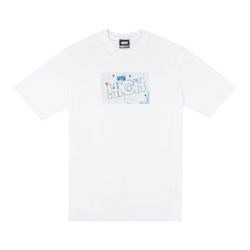 Camiseta High Tee Maps White - 5495 - DREAMS SKATESHOP