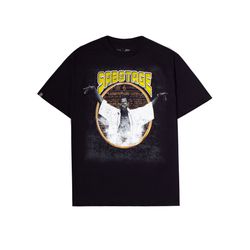 Camiseta Murk x Sabotage Vintagem Black - 5304 - DREAMS SKATESHOP