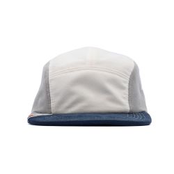 Boné 5 Panel Öus Phibo Creme Cinza - 5574 - DREAMS SKATESHOP