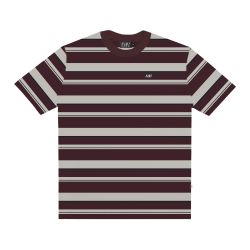 Camiseta Plano C Listrada Minilog Vermelha - 5589 - DREAMS SKATESHOP