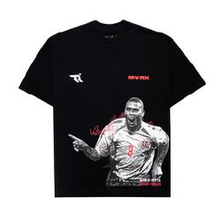 Camiseta Murk X Ronaldo Word Cup Black - 5789 - DREAMS SKATESHOP