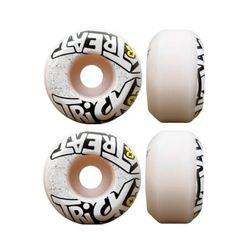 Roda Trick Treat Logo White 51mm - 5693 - DREAMS SKATESHOP