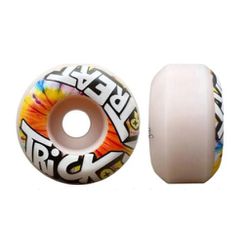 Roda Trick Treat Logo Laranja 51mm - 5697 - DREAMS SKATESHOP